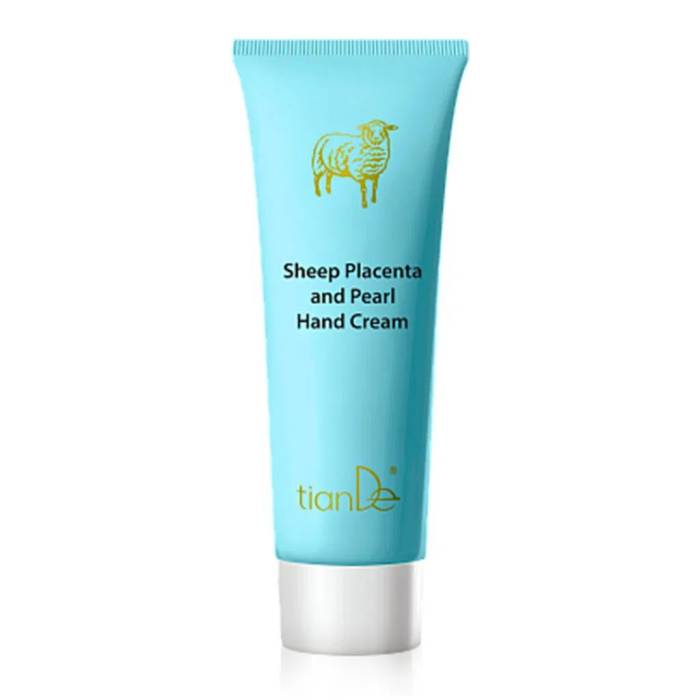 Cremă de mâini cu placentă și pudră de perle, 80 ml
