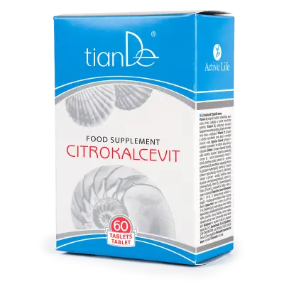 Citrokalcevit, 60 capsule