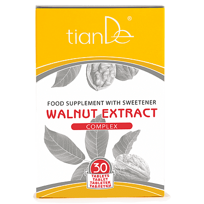 Extract din frunze de nuc, 30 tablete