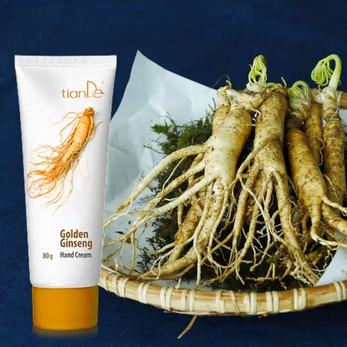 Cremă pentru mâini Ginseng auriu, 80g