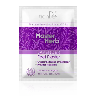 Plasturi pentru detoxifiere cu lavandă, 2 buc