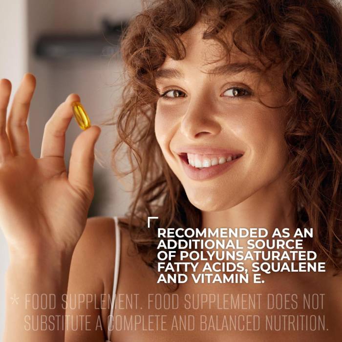 Ulei auriu din amaranth, 50 capsule