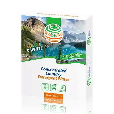 Foi de detergent pentru spălarea rufelor, 42 buc